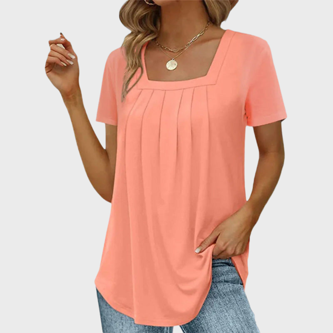 Selena Airy Summer Blouse | Women's Lightweight Top