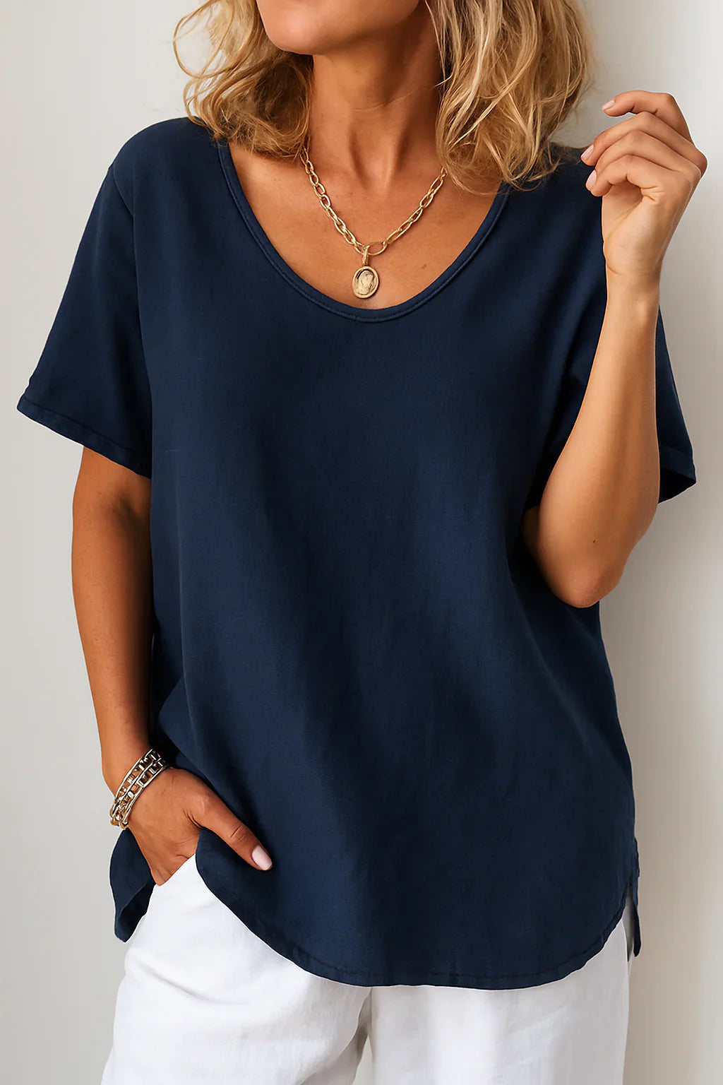 Amanda Casual Blouse | Women's Relaxed Fit Top
