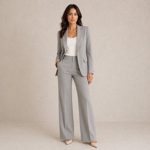 Amara Classic Set | Women's Suit Jacket and Trousers