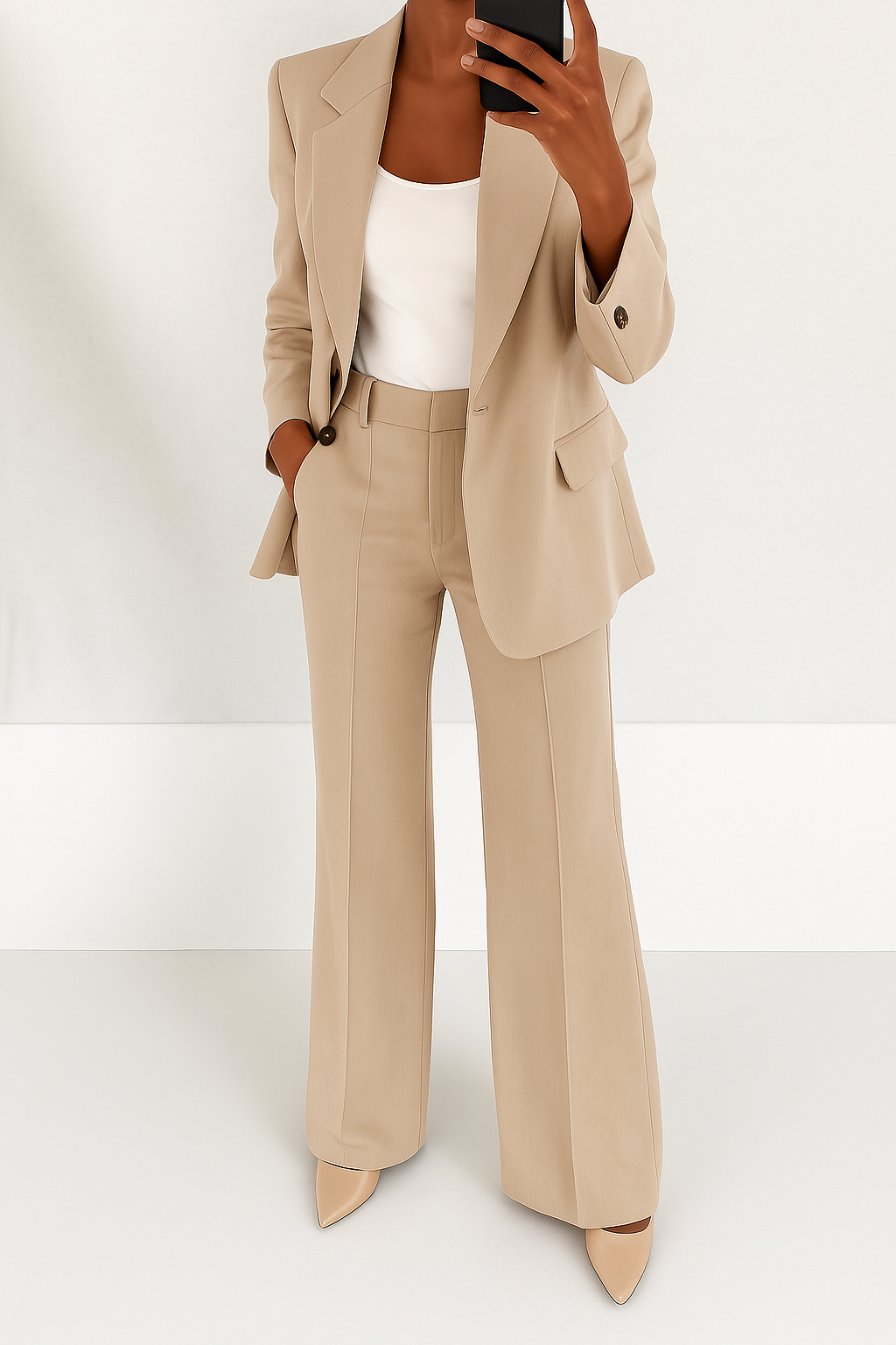 Amara Classic Set | Women's Suit Jacket and Trousers