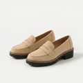 Black Loafers Women | Nadia Stylish Slip-On Footwear