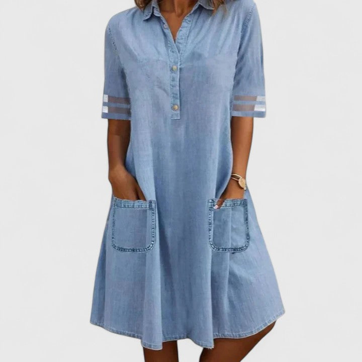 Brittany Denim Dress | Women's Casual Dress