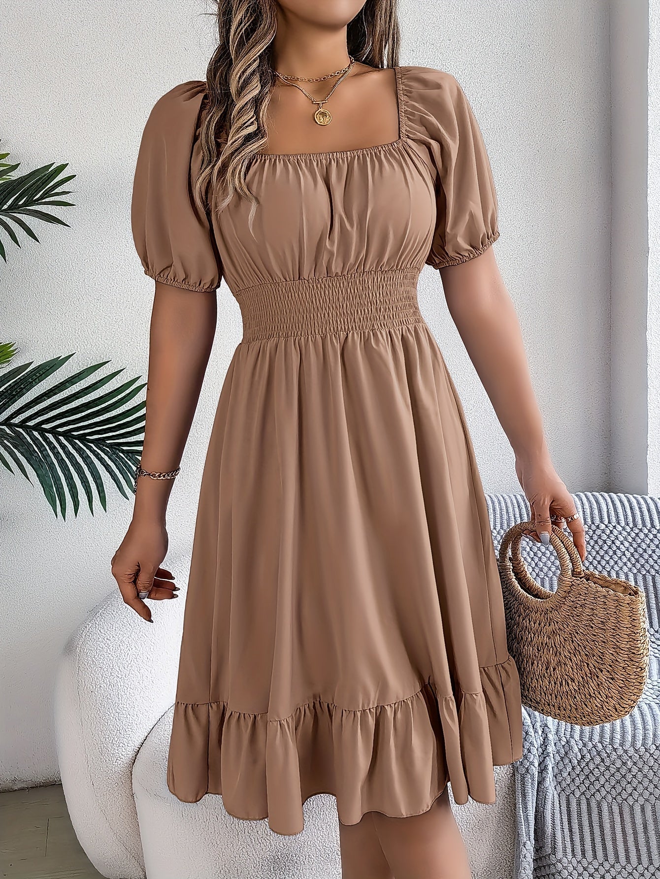 Lyza Puff Dress | Women's Cocktail Dress