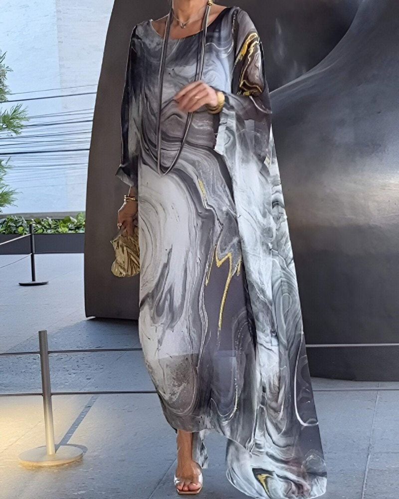 Neya Chiffon Summer Dress | Women's Plus Size Dress