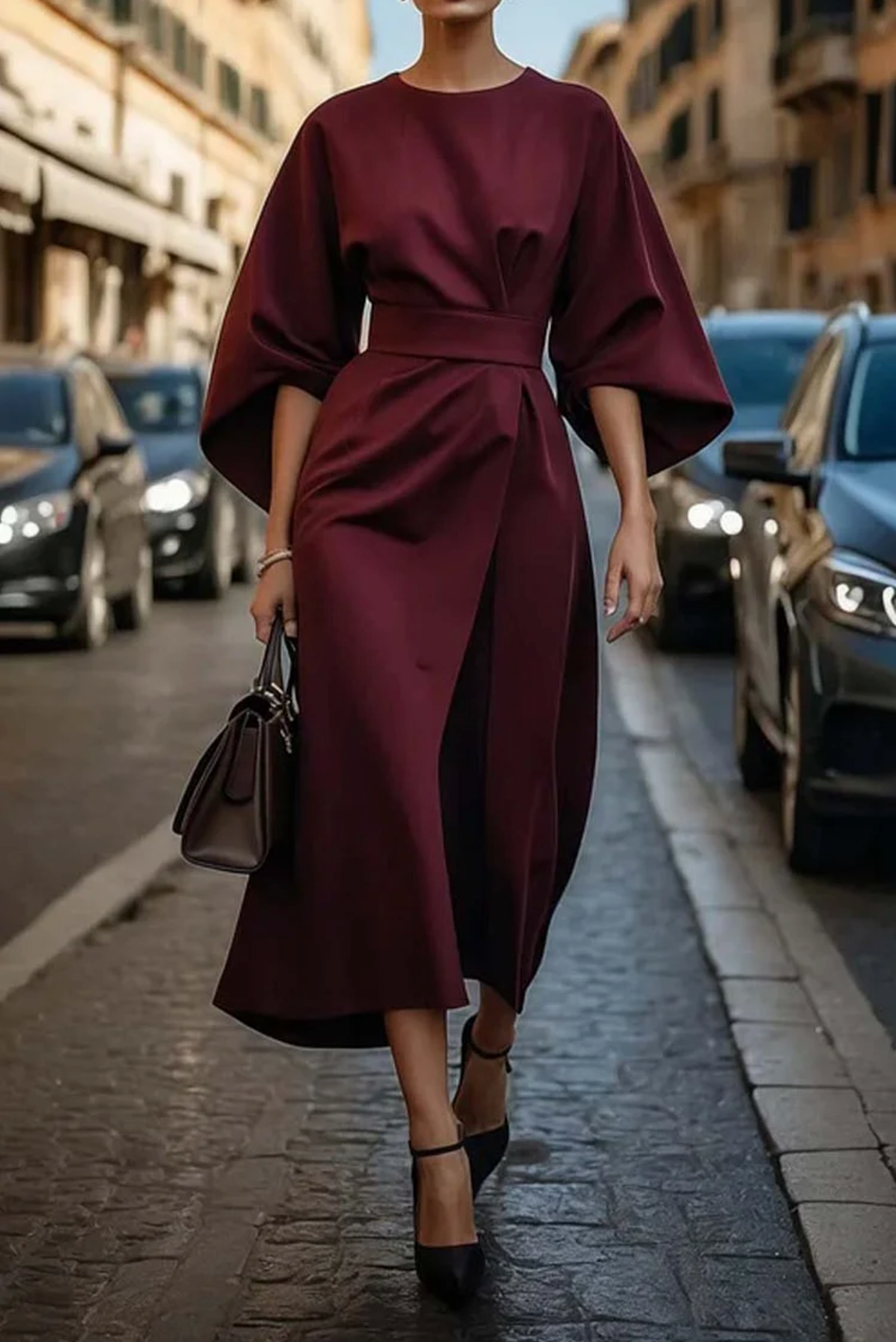 Kira Flowing Sleeve Dress | Women's Casual Dress
