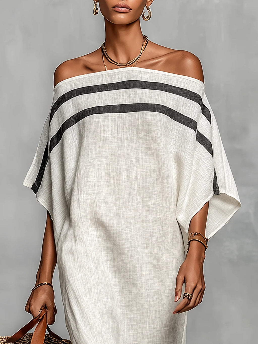 Elegant Off-Shoulder Maxi Dress | Women's Summer Dress