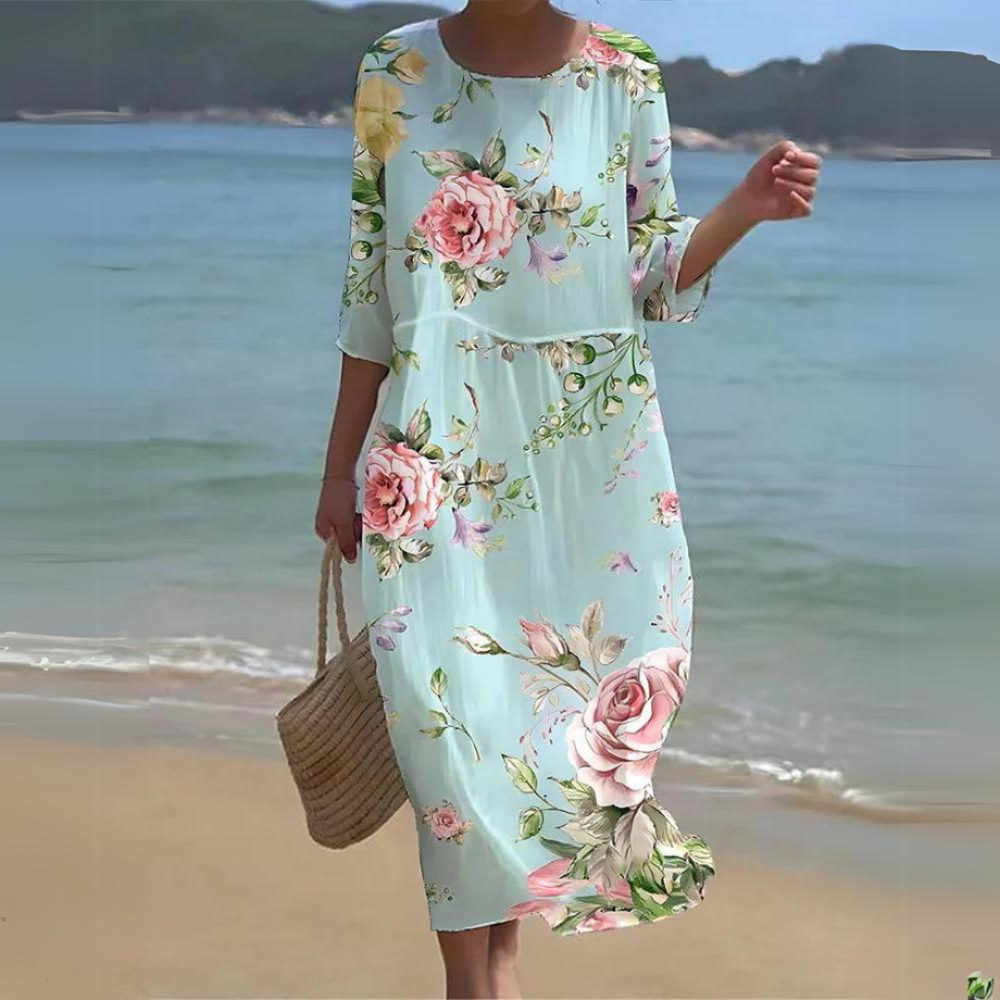 Andrea Gathered Waist Dress | Women's Formal Dress
