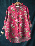 Mira Timeless Summer Blouse | Women's Long Sleeve Plus Size Top