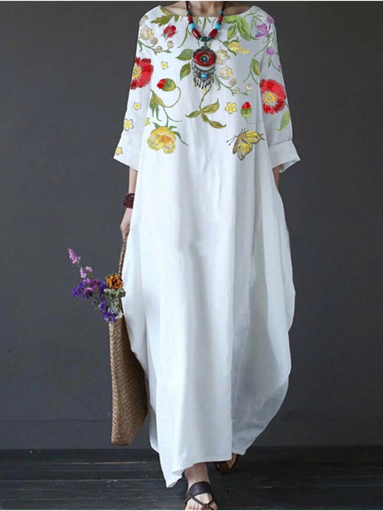 Rica Floral Maxi Dress | Women's Summer Dress