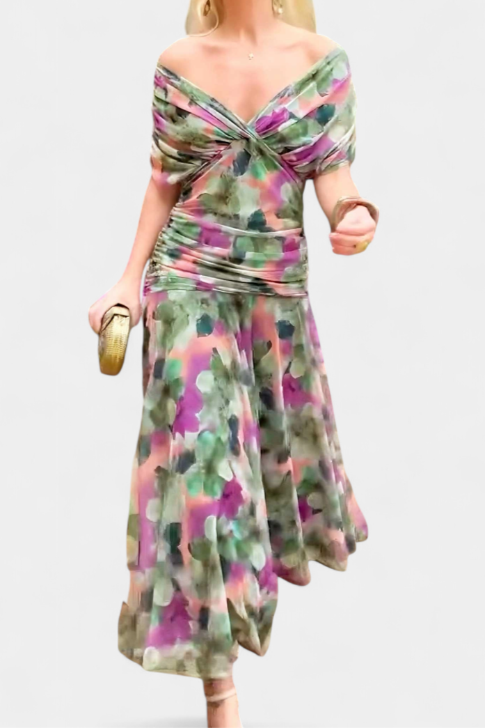Floral Print Maxi Dress | Women's Formal Dresses