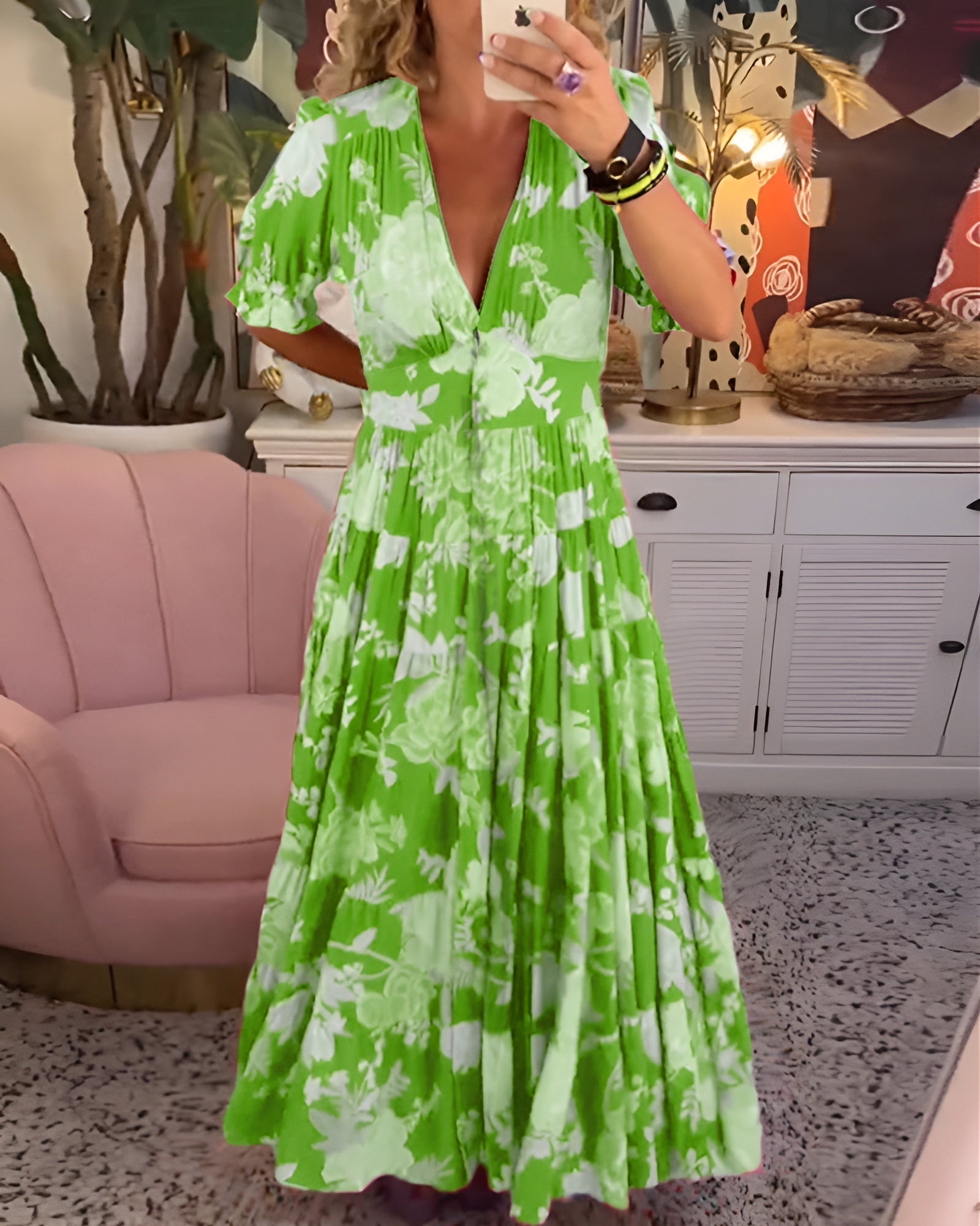 Montelle Floral Maxi Dress | Women's Summer Dress