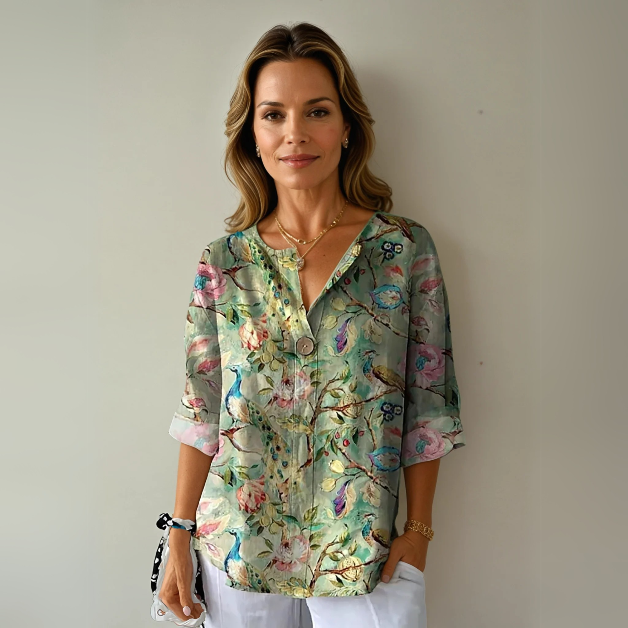 Seraphina Floral Print Blouse | Women's Blouse