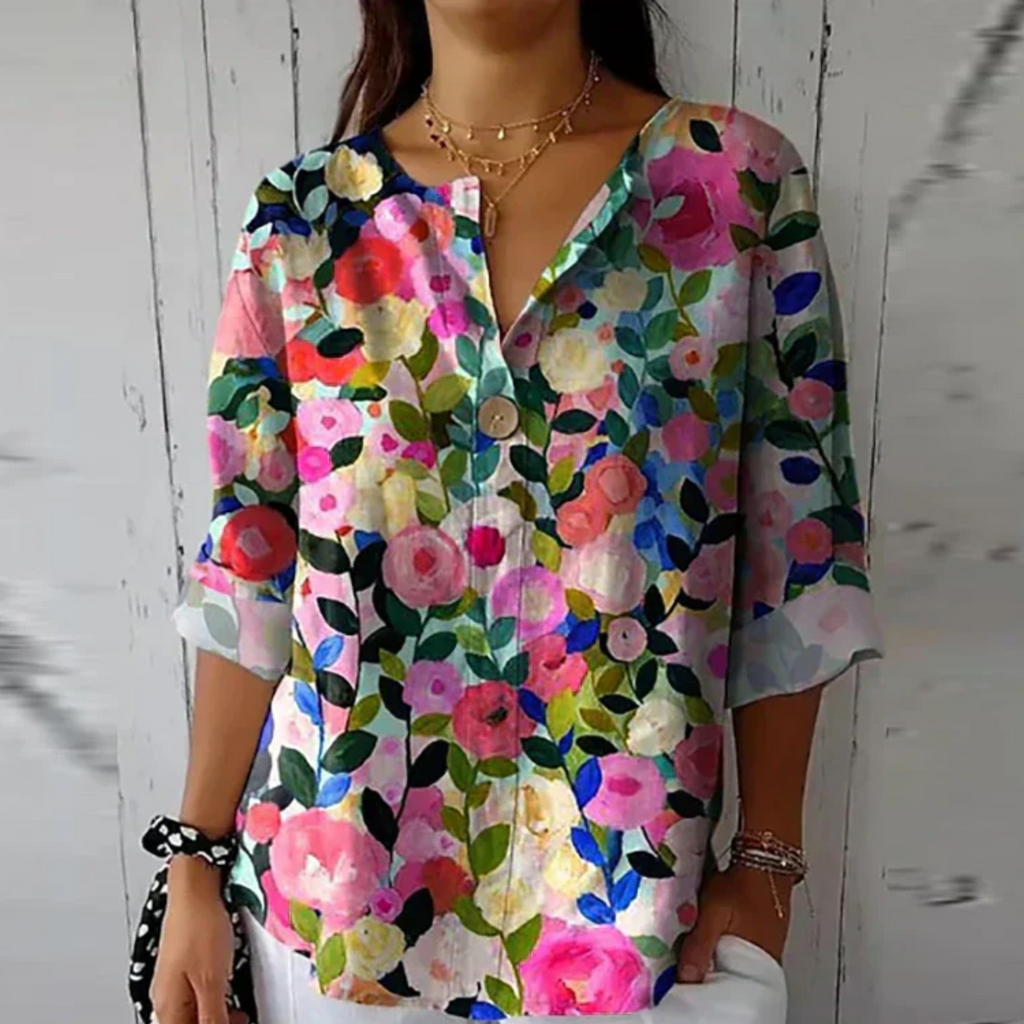 Seraphina Floral Print Blouse | Women's Blouse
