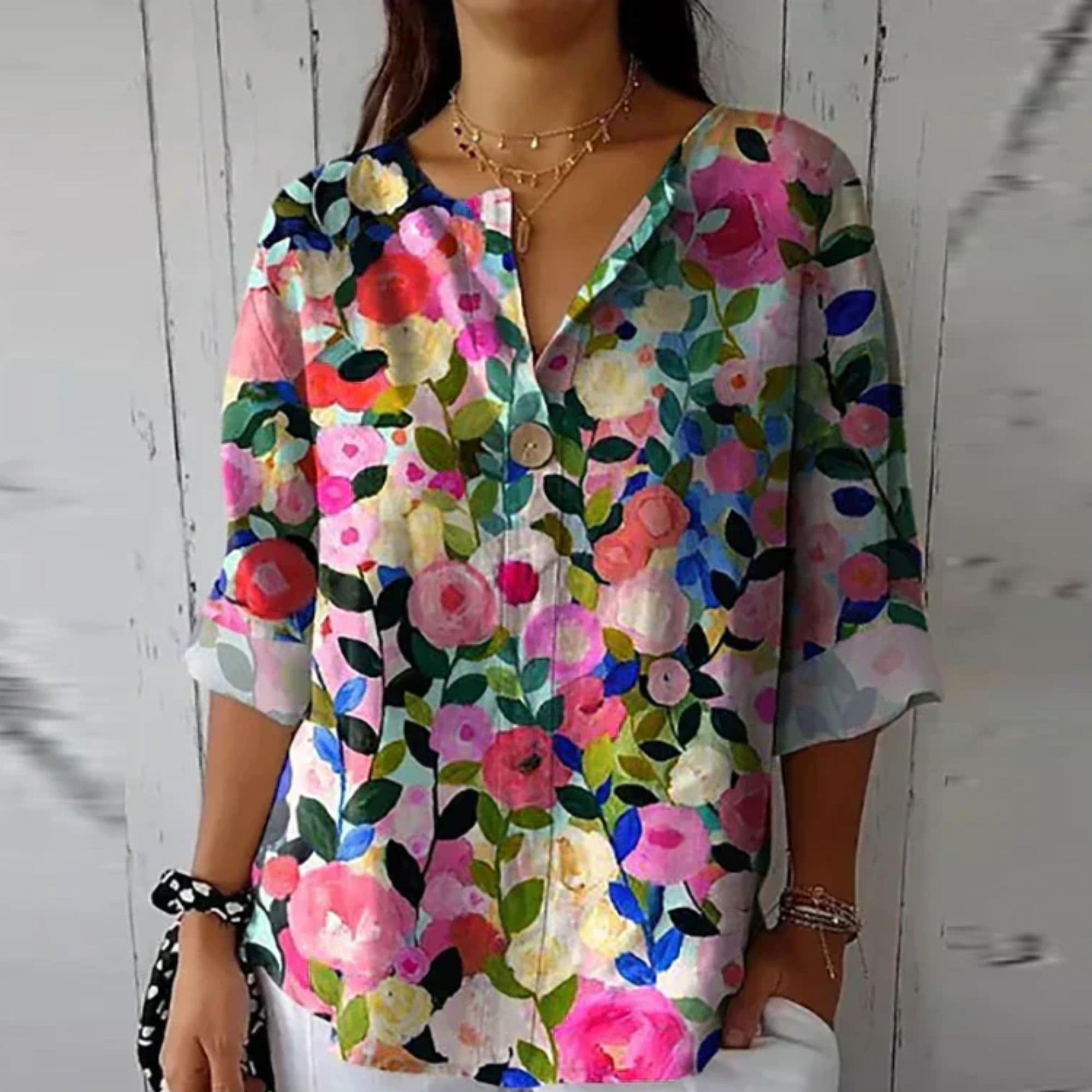 Seraphina Floral Print Blouse | Women's Blouse