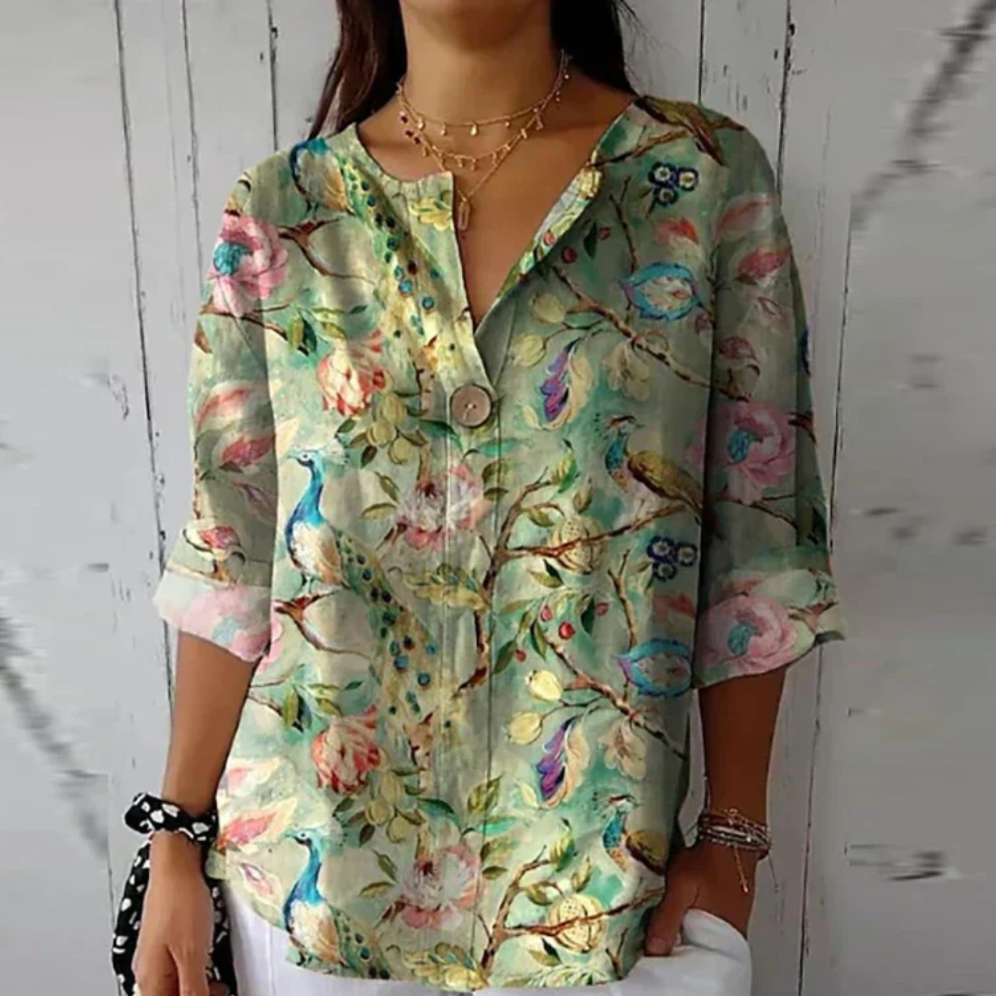 Seraphina Floral Print Blouse | Women's Blouse