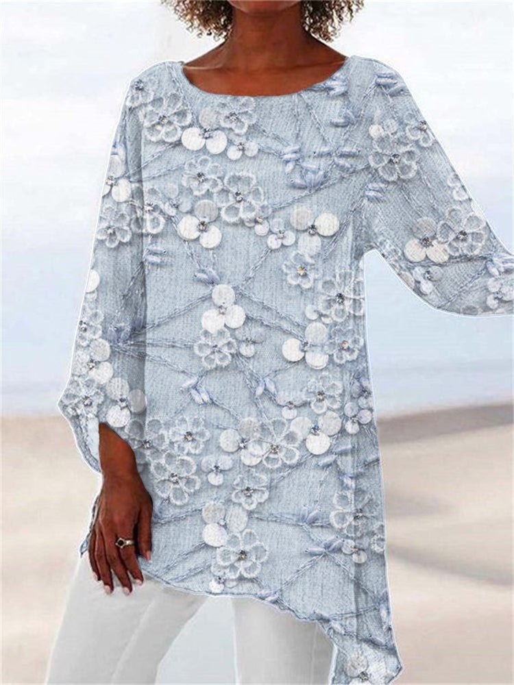 Alora Floral Chic Blouse | Women's Top