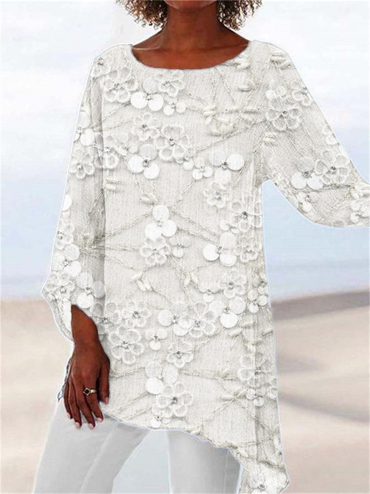 Alora Floral Chic Blouse | Women's Top