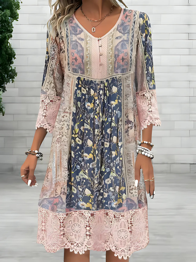 Ivy Bohemian Chic Dress | Women's Flowing Maxi Dress