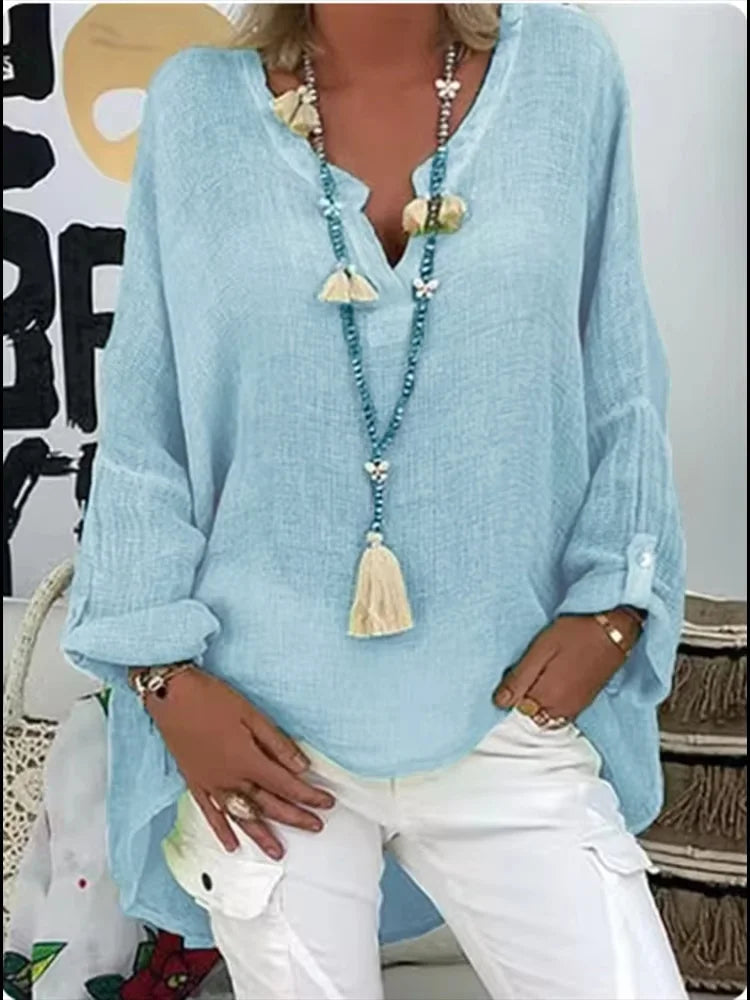 Olivia Lightweight Oversized Blouse | Women's Summer Top