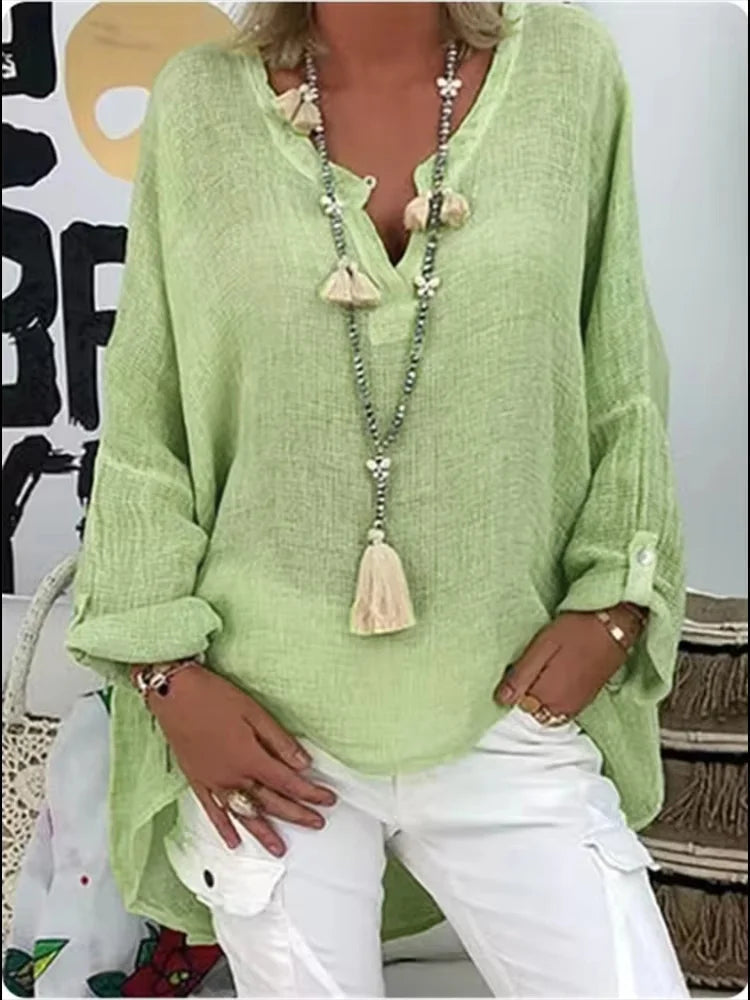 Olivia Lightweight Oversized Blouse | Women's Summer Top
