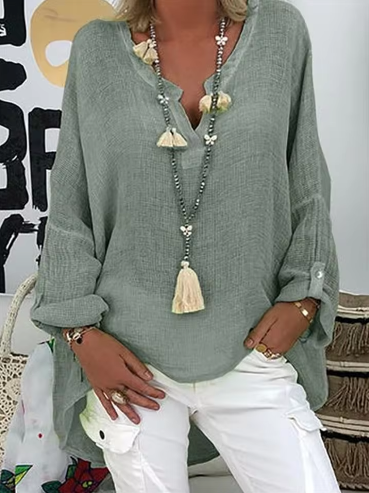 Olivia Lightweight Oversized Blouse | Women's Summer Top