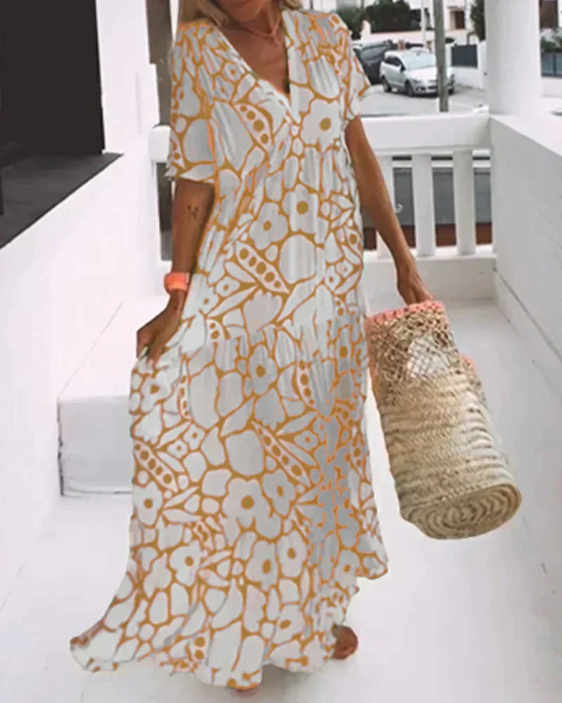 Avienne Flowy Plus Size Dress| Women's Dress