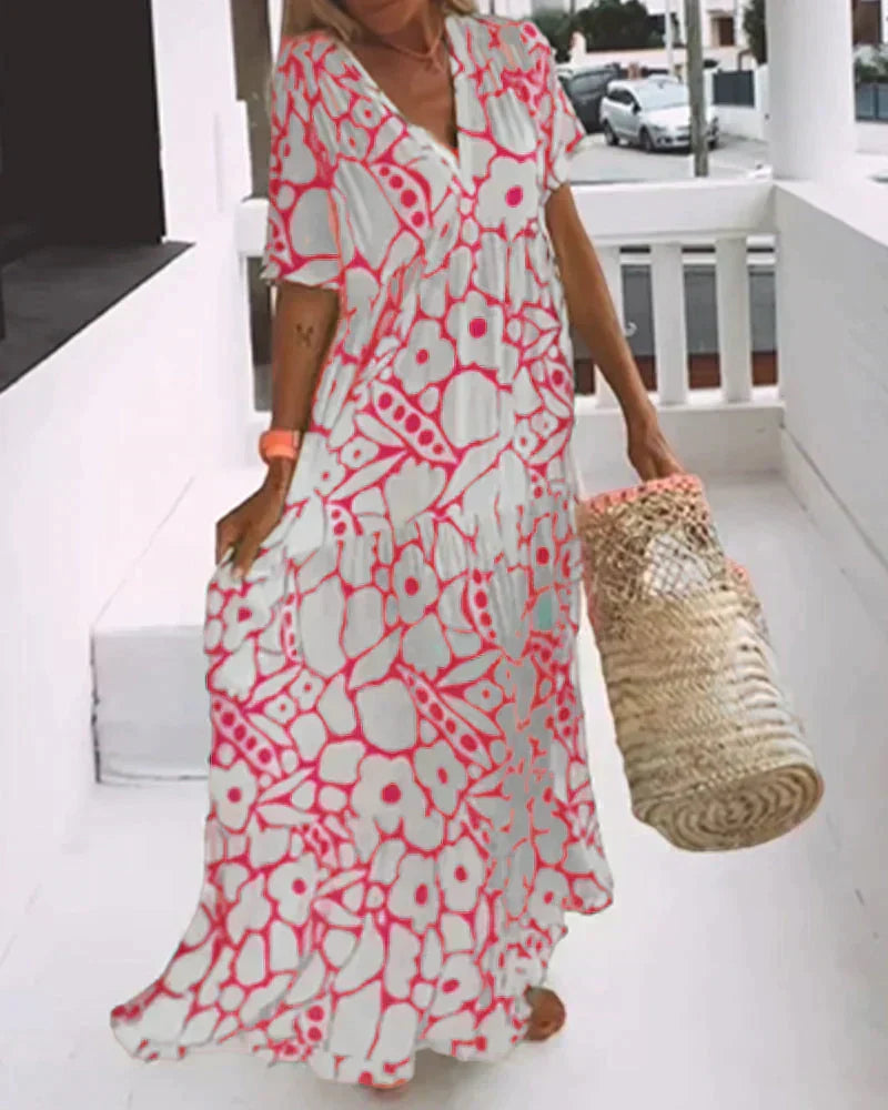 Avienne Flowy Plus Size Dress| Women's Dress