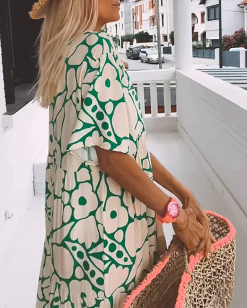 Avienne Flowy Plus Size Dress| Women's Dress