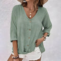 Marcia Relaxed Blouse | Women's Long Sleeve Top