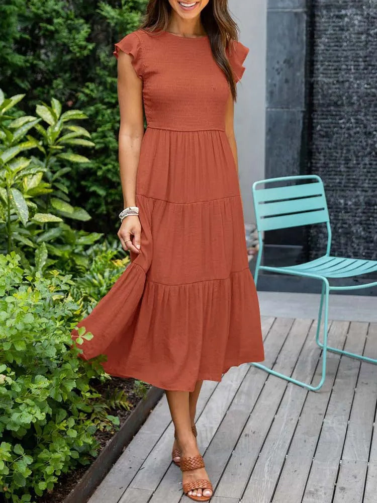 Cyrene Linen Summer Dress | Women’s Dress