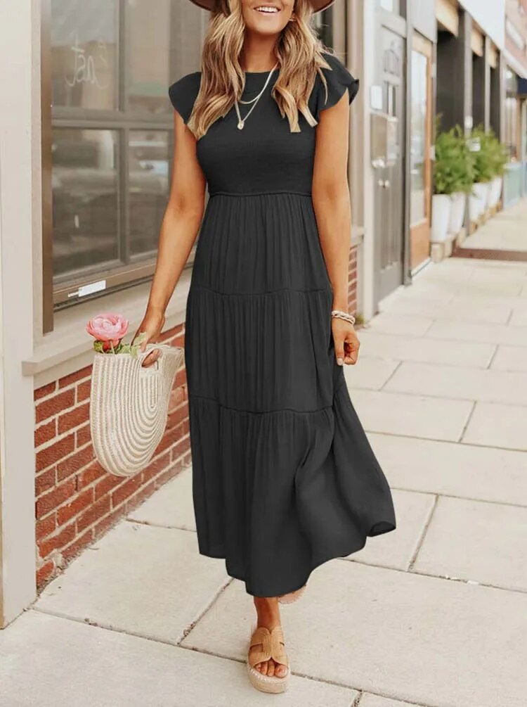 Cyrene Linen Summer Dress | Women’s Dress