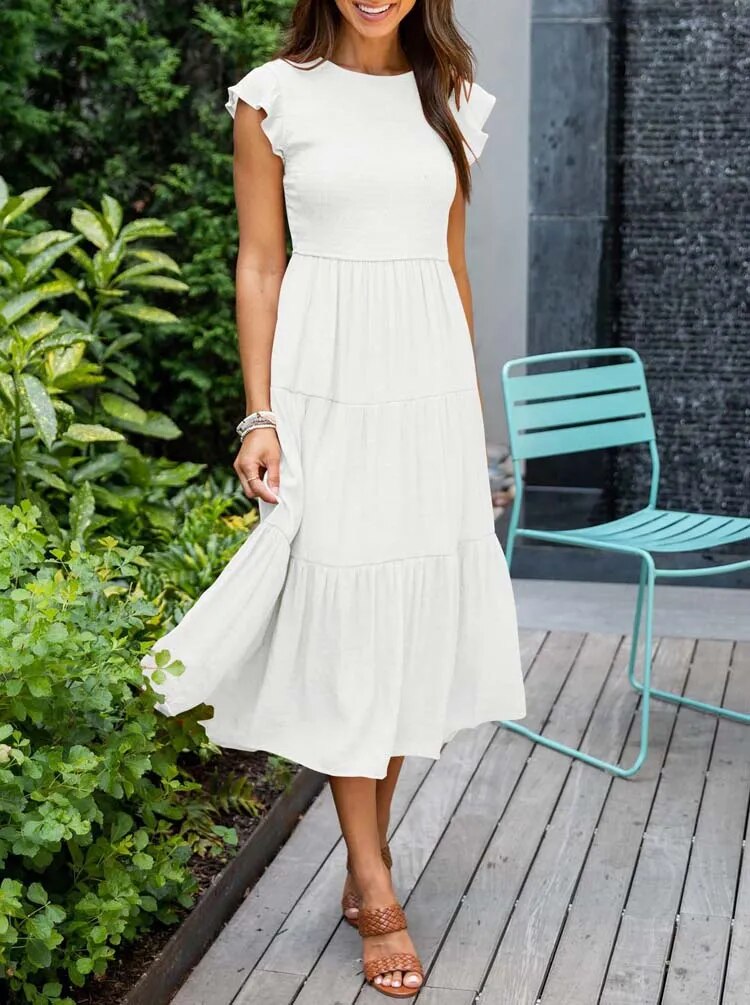 Cyrene Linen Summer Dress | Women’s Dress