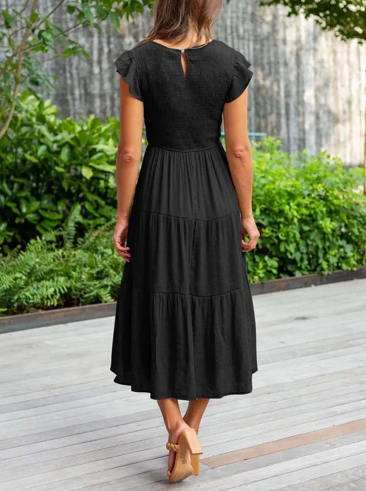 Cyrene Linen Summer Dress | Women’s Dress