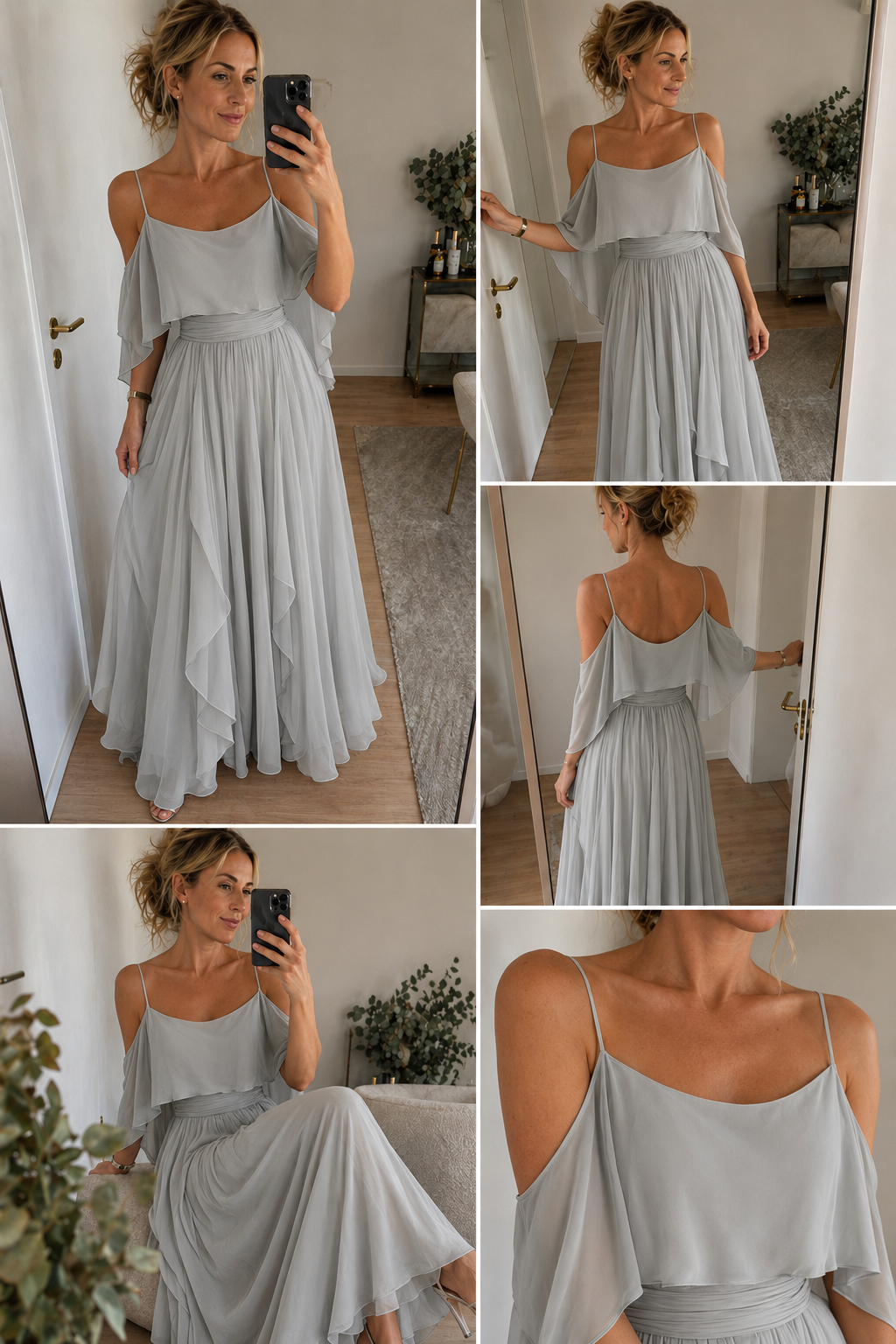 Nadia | Women's Chiffon Two Piece Set for Elegant Occasions