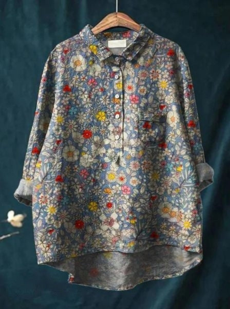 Clair Floral Print Blouse | Women's Summer Top
