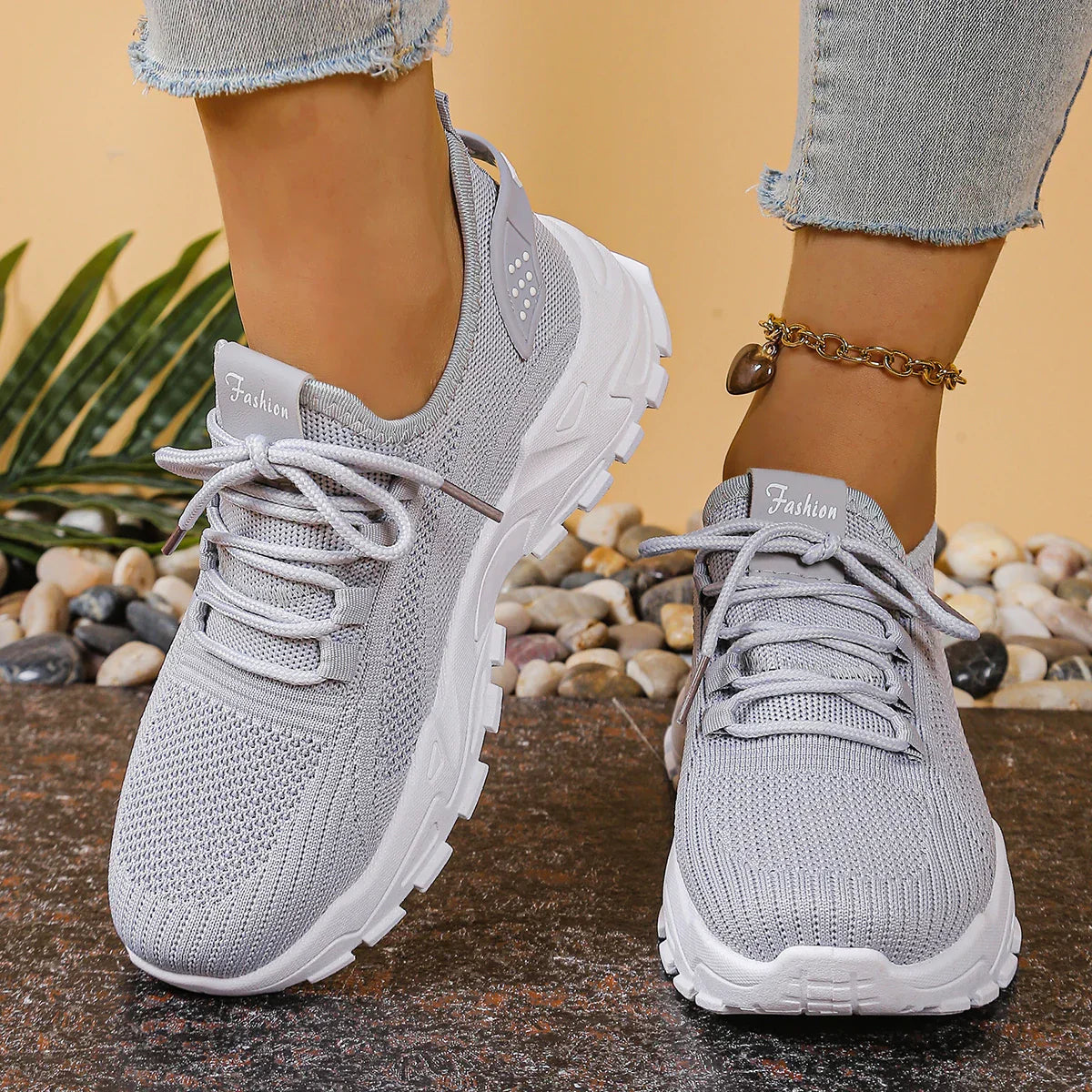Potsdam Sneakers | Breathable Monochrome Casual Footwear
