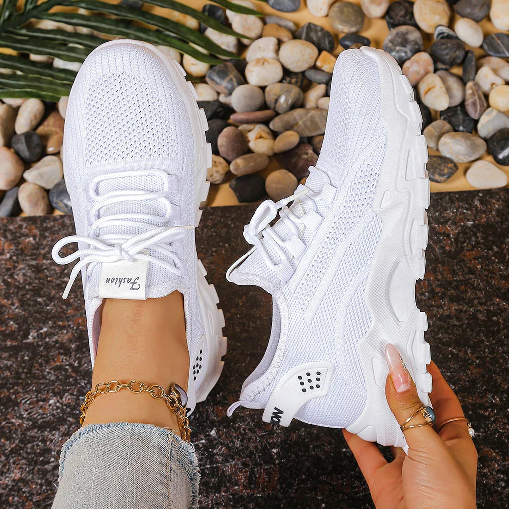 Potsdam Sneakers | Breathable Monochrome Casual Footwear