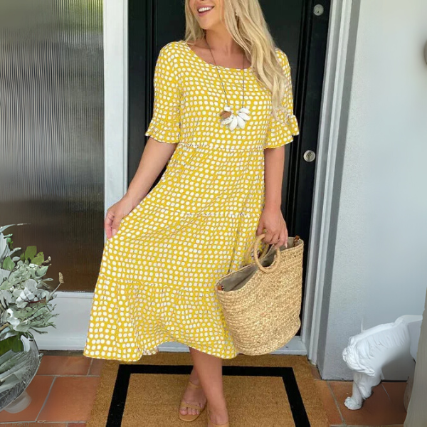 Arabella Tiered Midi Dress | Women's Summer Size