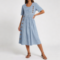Sophia Breathable Comfort Dress | Summer Midi Dress