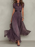 Valentina Maxi Dress | Women's Wedding Guest Dress in Purple