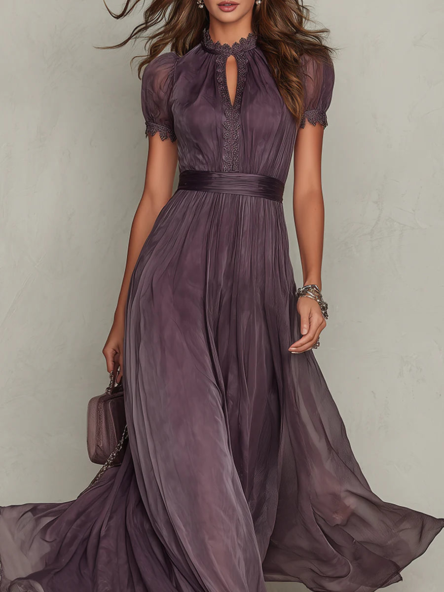 Valentina Maxi Dress | Women's Wedding Guest Dress in Purple