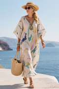 Valerie Beach Dress | Women's Summer Dress with Artistic Print