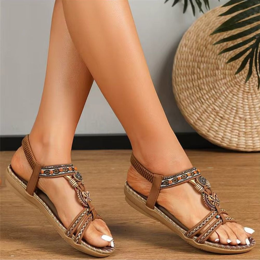 Venice Boho Flat Sandals | Women's Footwear